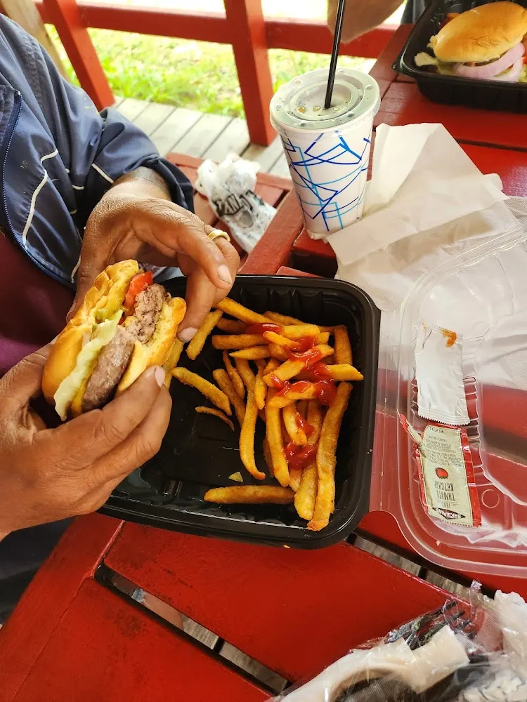 Cheeseburger and Fries