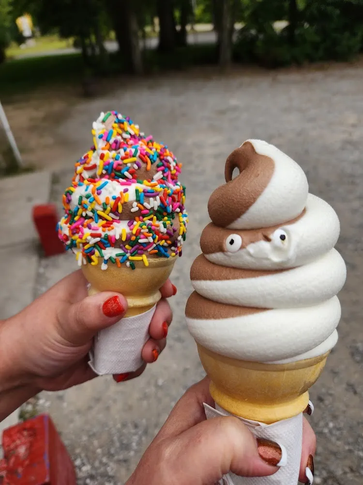 Soft Serve Ice Cream Cone